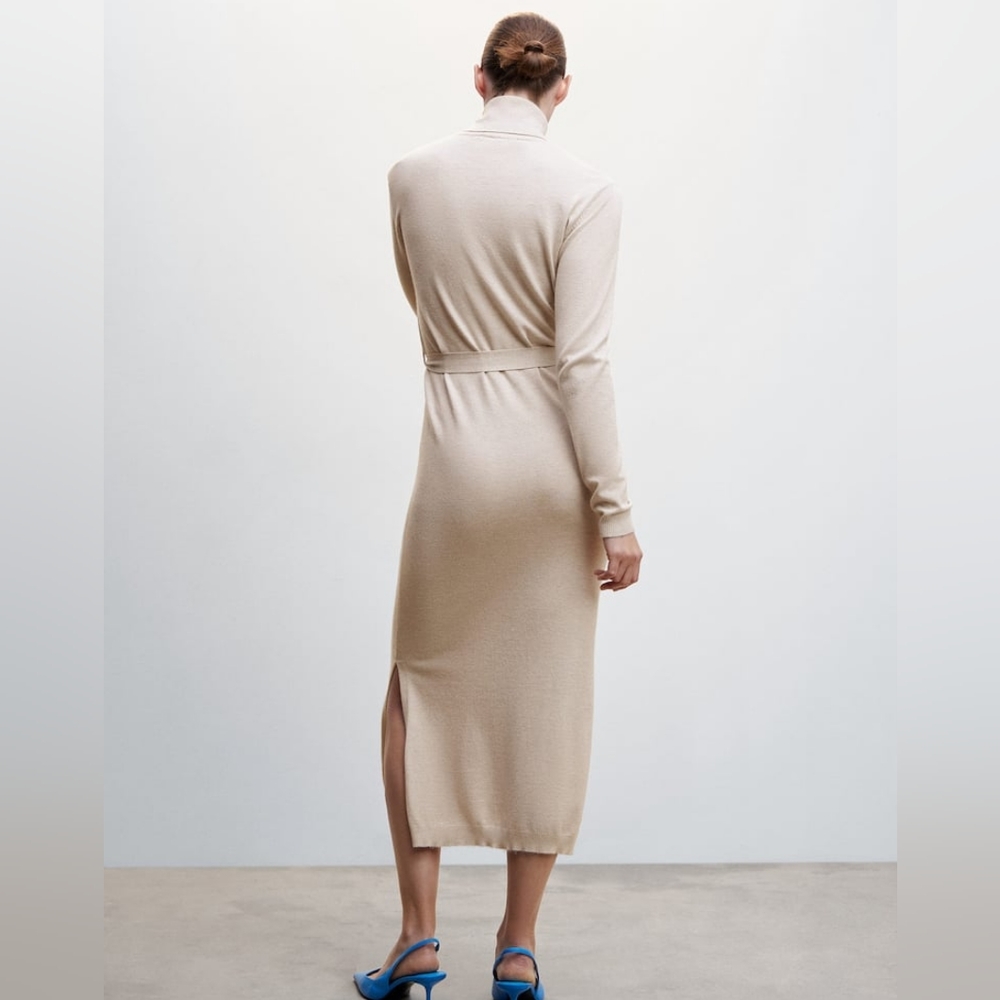 🔥Last 2🔥 MANGO turtleneck knit dress - Picture 3 of 4